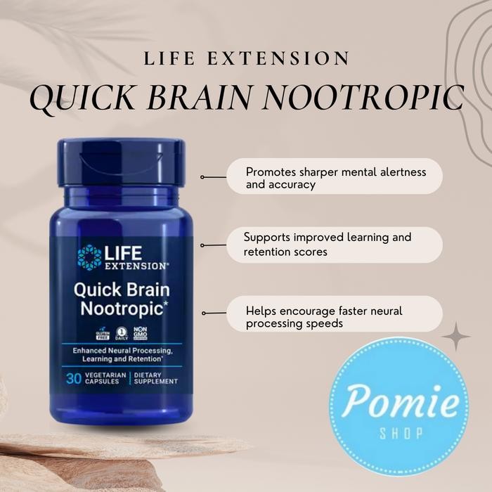 Quick Brain Nootropic Life Extension