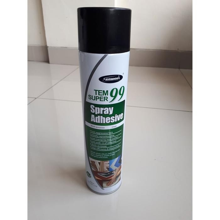 

Stok Baru lem semprot spray glue super tem 99 600ml