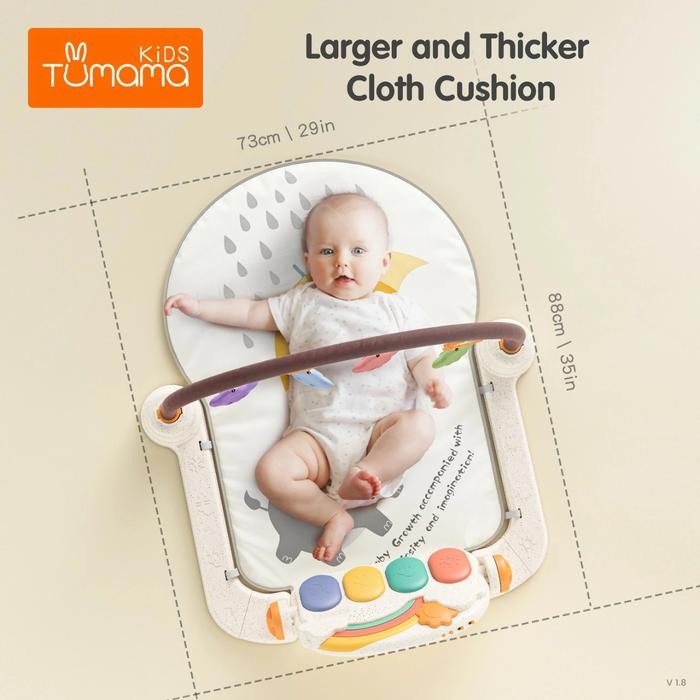 Tumama Play Gym Musical Playmat Baby