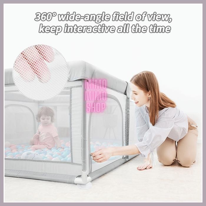 Pagar Bayi Anak / Kolam Tempat Bermain Mandi Bola - Playpen Pengaman