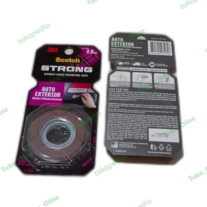 

Stok Baru 3M KCA-15 Double Tape Car Otomotif Perekat Emblem