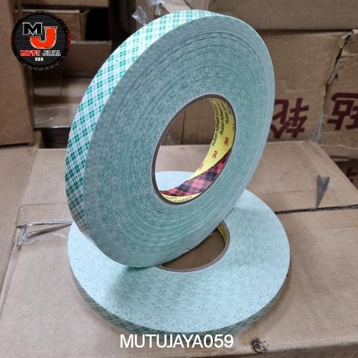 

Stok Baru 3M Double Urethane Foame Tape - Mounting Tape 4032 18mm x 25 M