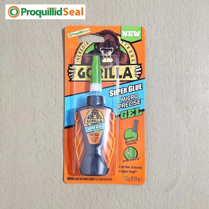 

Stok Baru LEM GORILLA SUPER GLUE MICRO PRECISE GEL KARET KULIT PLASTIK KAYU BESI