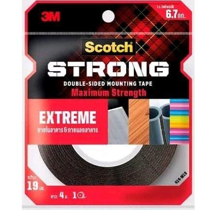 

Stok Baru DOUBLE MOUNTING TAPE BUSA HITAM AUTOMOTIVE 3M SCOTCH INDOOR OUTDOOR