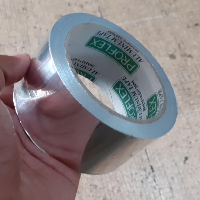 

Stok Baru Aluminum Tape proflex .tape aluminium. lakban aluminium.perekat