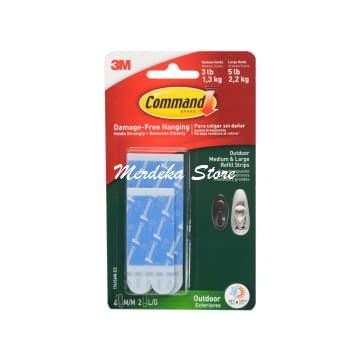 

Stok Baru 3M COMMAND WATER RESISTANT REFILL STRIPS ASSORTED MEDIUM LARGE
