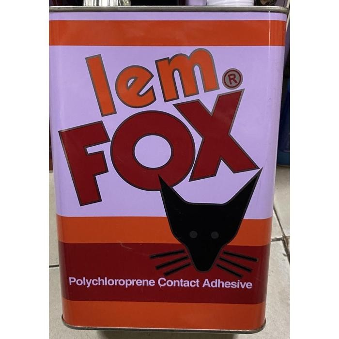 

Stok Baru Lem Kuning Fox Polos 2.5kg (Galon) Tempelan