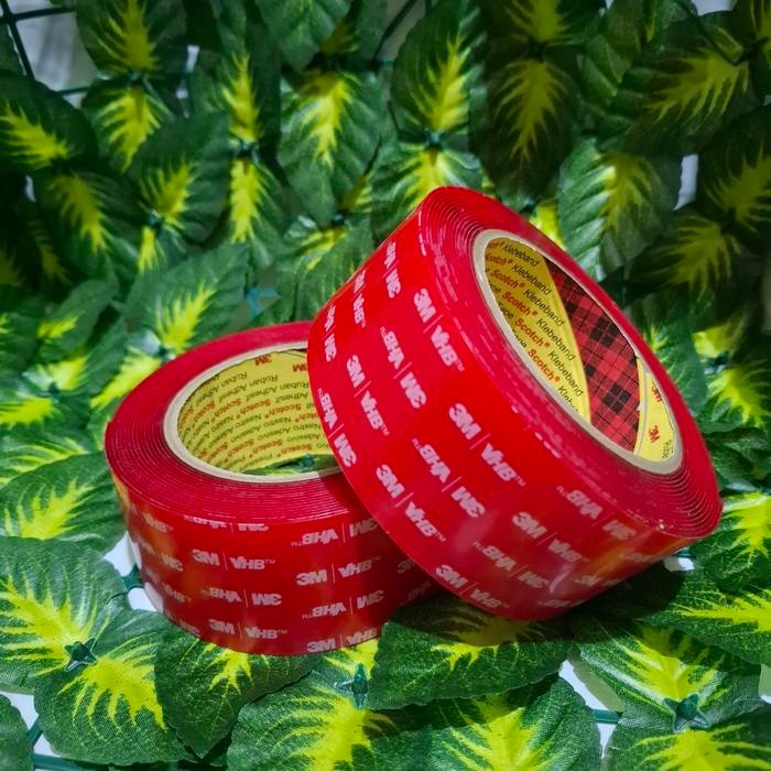 

Stok Baru 3M Double tape Jelly VHB 4910 CLEAR-perekat 3M Origional 5cm x 4,5mtr