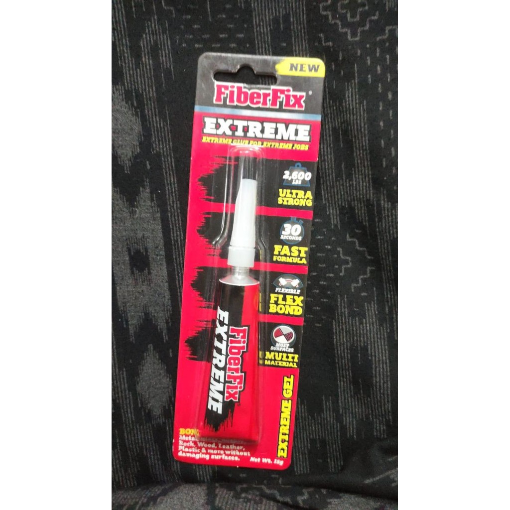 

Stok Baru Fiberfix Extreme Glue Strong Gel Lem Super Glue Original