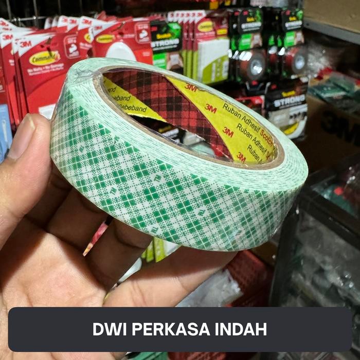 

Stok Baru Double Tape 3M 4032 Mounting Tape Perekat 24mm x 3m