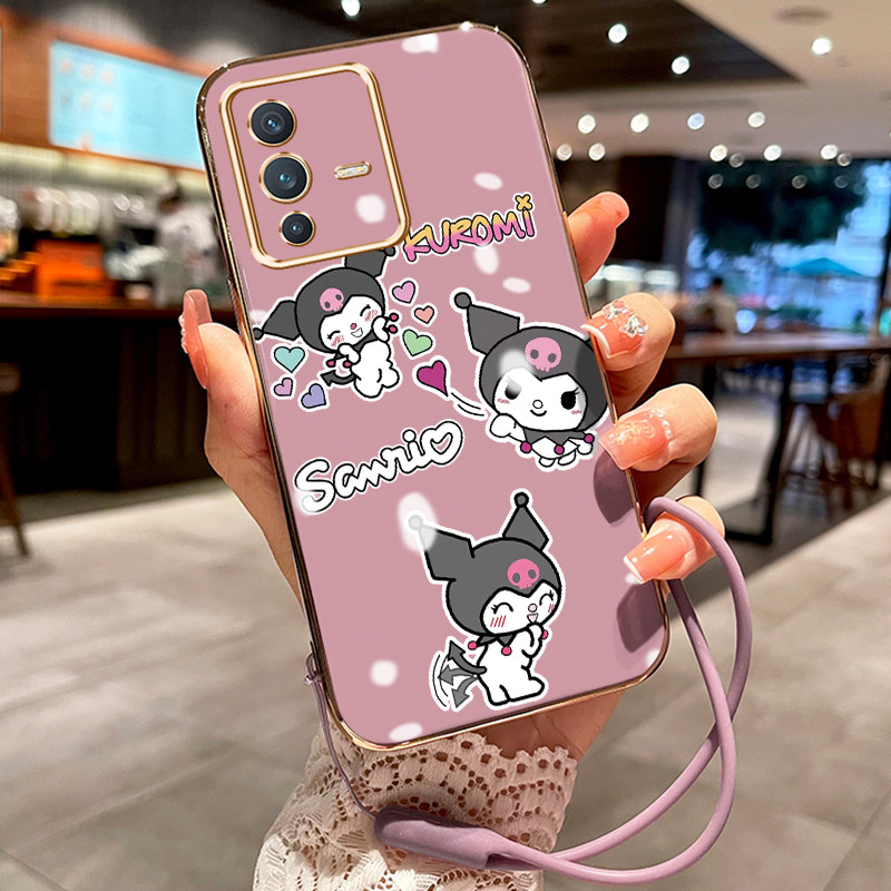 Casing Hp Untuk VIVO V23 5G V23i 5G V23E 5G V23E 4G Case Kartun populer Kasing Softcase mewah Kesing