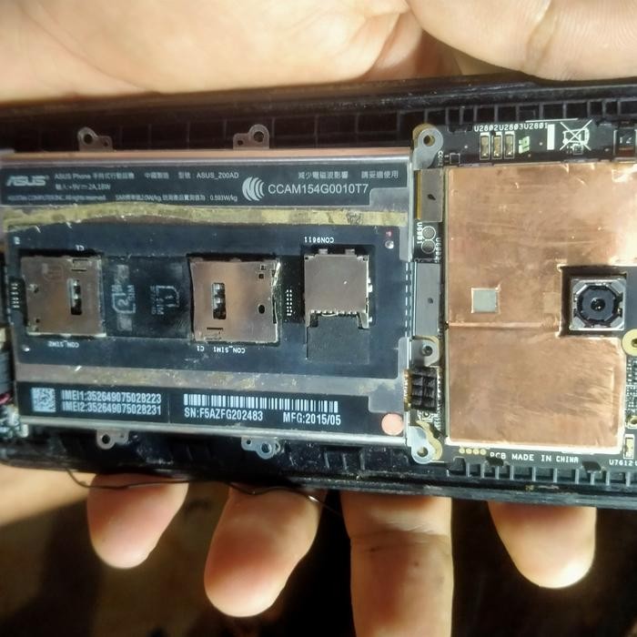 MESIN HP ASUS ZENFONE 2 Z00AD NORMAL UDH TESTED