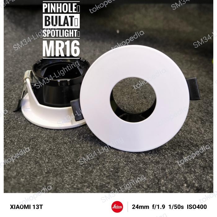 DOWNLIGHT PINHOLE OVAL LED MR16 RUMAHLAMPU HALOGEN SPOT ANTI GLARE