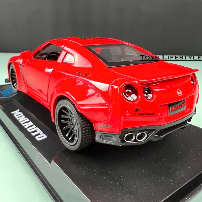 Miniauto Diecast - Nissan Gt-R R35 (Merah)