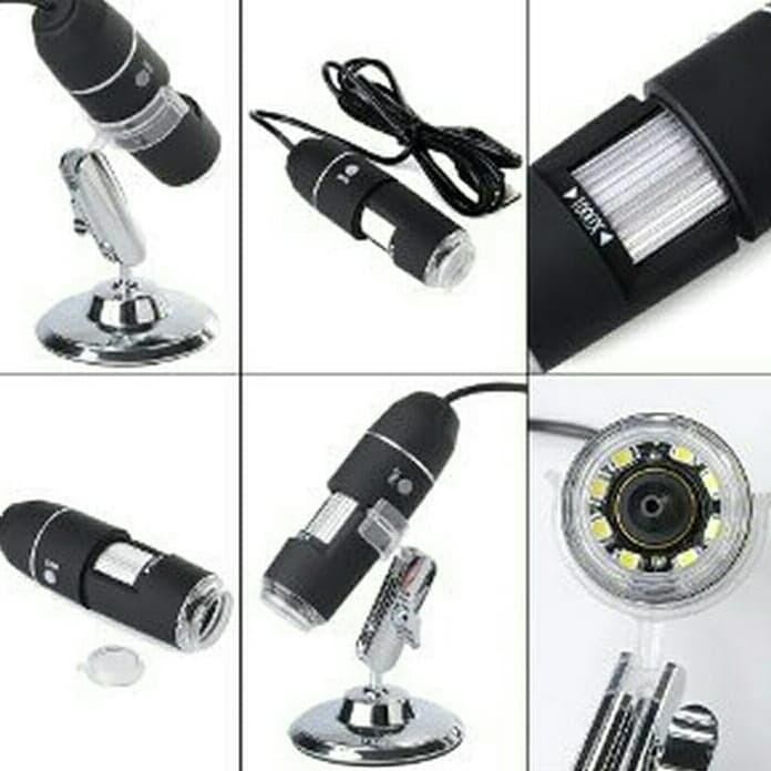 Expert 1600 Microscope Digital Usb Mikroskop Servis Hp / Edukasi Support Otg