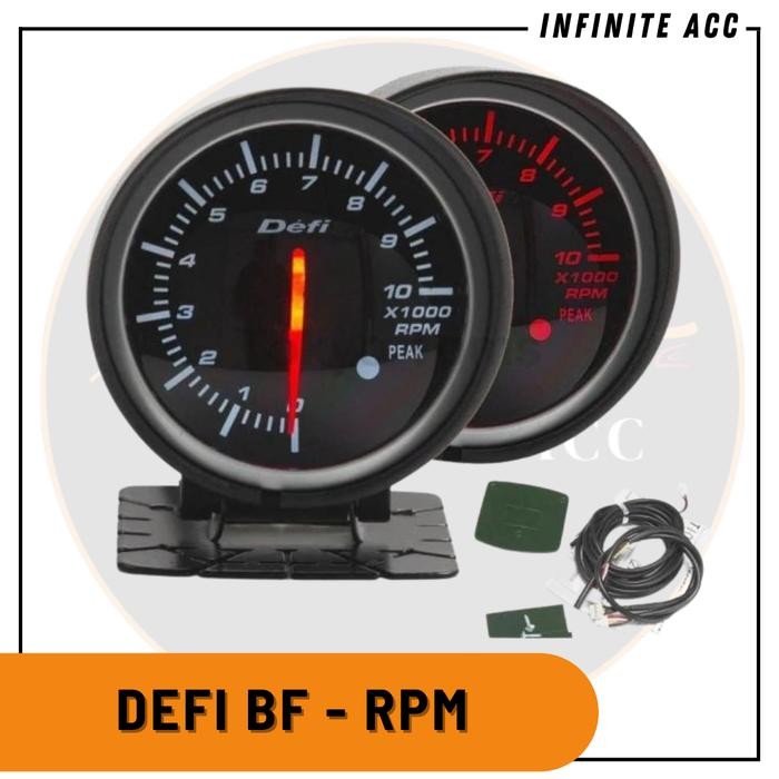 INDIKATOR DEFI BF RPM METER GAUGE MOBIL RACING