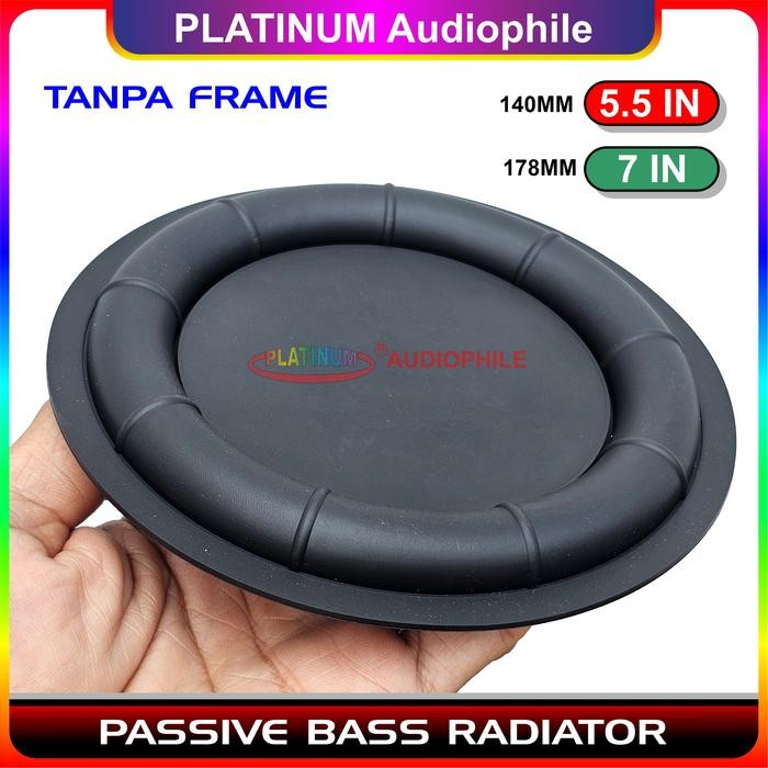 Terlaris Passive Bass Radiator Pbr 5.5" 6.5" 7" 8" Inch Pasif Membran Subwoofer 140Mm 165Mm 180Mm