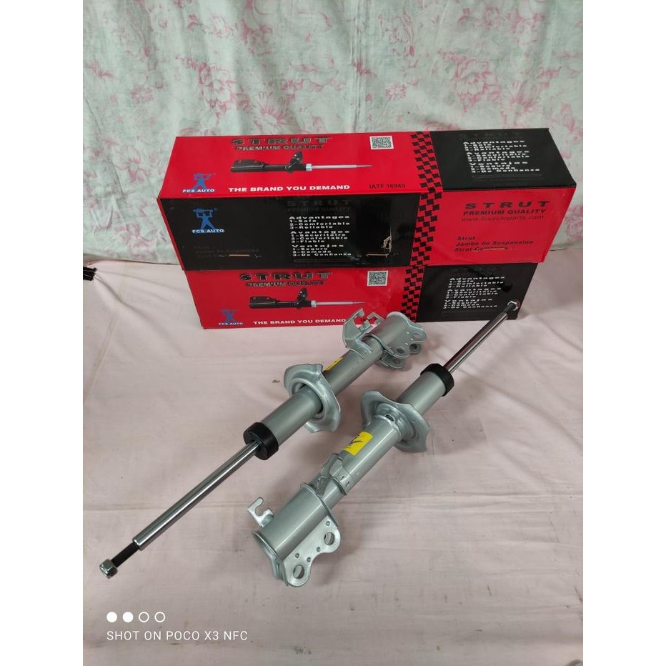 SHOCK BREAKER FCS MOBIL NISSAN MARCH DEPAN