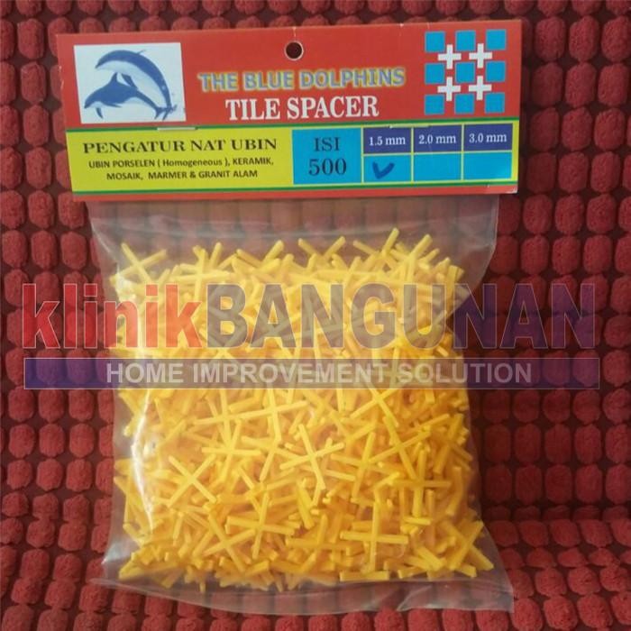 [Expert] QC TILE SPACER 1.5mm - SPACER UNTUK PERAPI NAT KERAMIK / UBIN