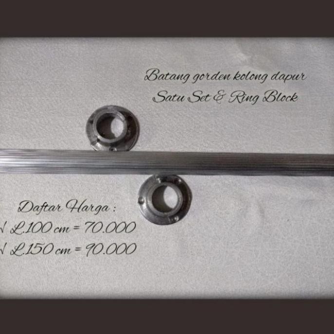 gorden kolong dapur 1 set