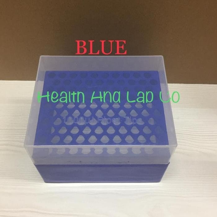 Rak Micropipet Blue Tip