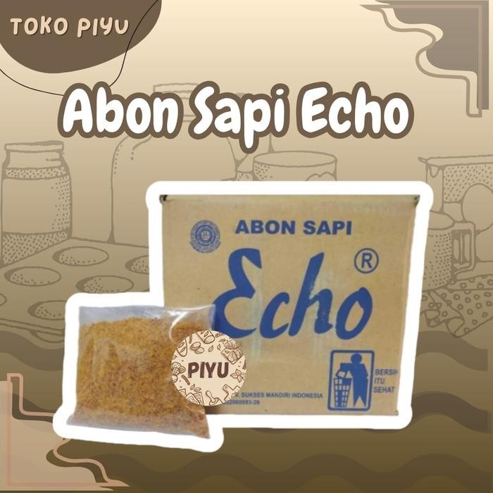 

BARANG TERLARIS Abon Sapi ECHO Kualitas Premium 1kg