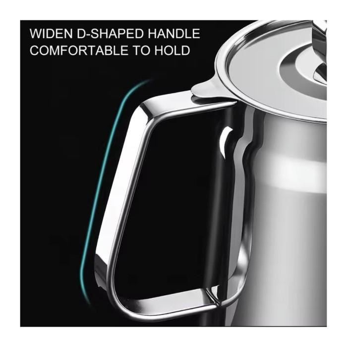 OIL POT WADAH PENAMPUNGAN MINYAK / SARINGAN MINYAK STAINLESS SUS 304