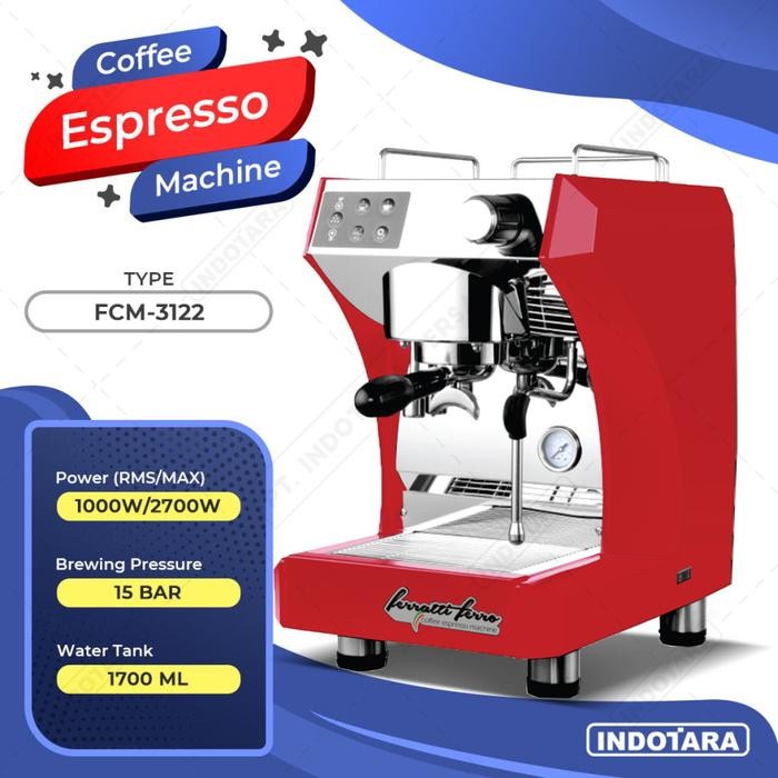 MESIN KOPI ESPRESSO / ESPRESSO MACHINE FERRATTI FERRO FCM-3122