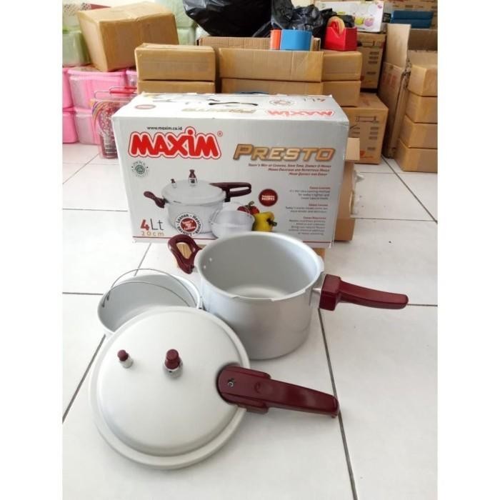 PANCI PRESTO MAXIM 4 LITER ORIGINAL PRESSURE COOKER MAXIM