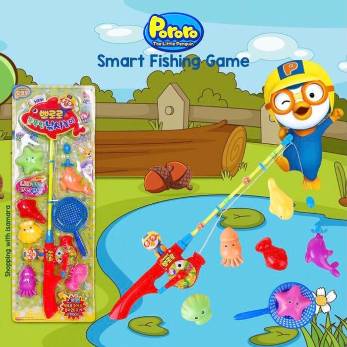 Pororo Fishing Game / Mainan Memancing Ikan