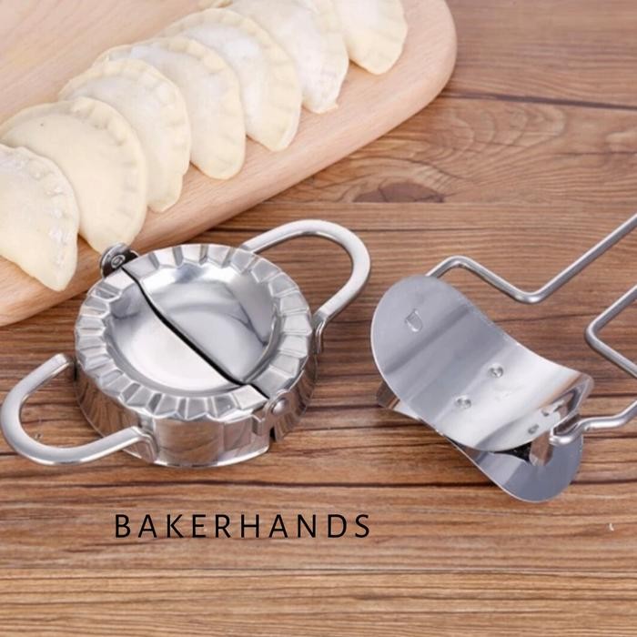 Dumpling Maker Stainless/Cetakan Pastel/Cetakan Dumpling #Gratisongkir