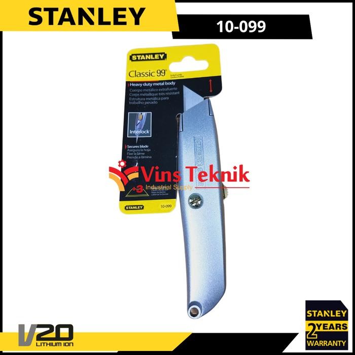 

Pisau Cutter Cuter Potong Retractable Utility Knife Stanley 10-099