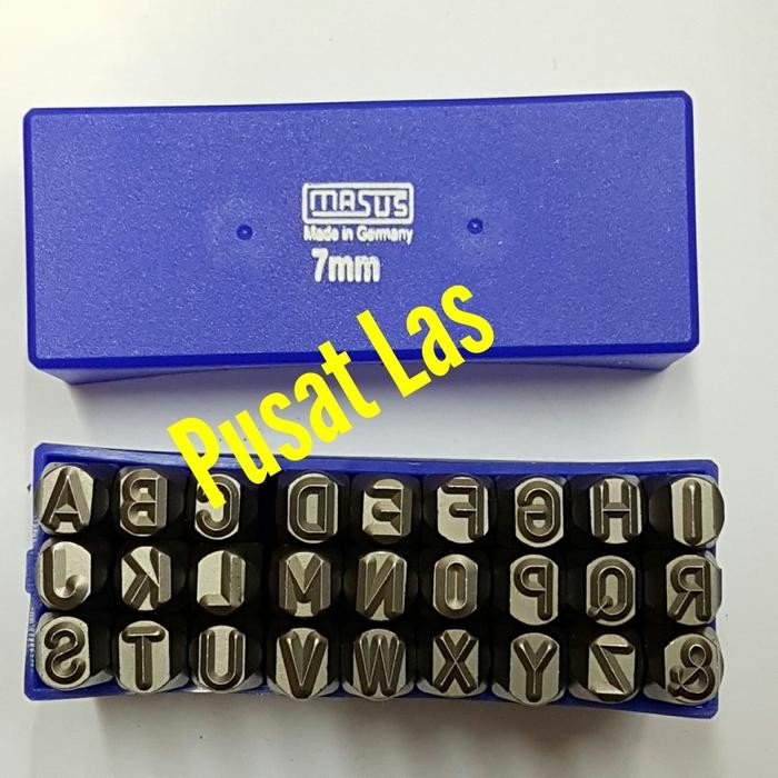

Huruf Ketok 7Mm / Letter Stamp Punch 7 Mm Masus