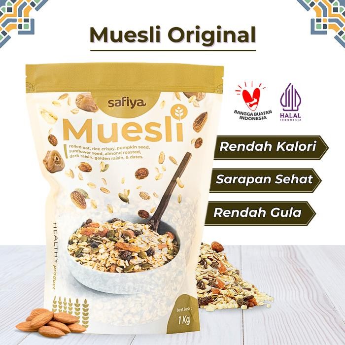 

Muesli Safiya 500 Gr Sereal Dried Fruit Oatmeal