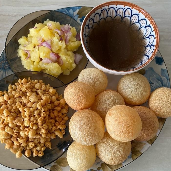 

BOONDI PANI PURI MAKANAN RINGAN KERING (BIKAJI) New