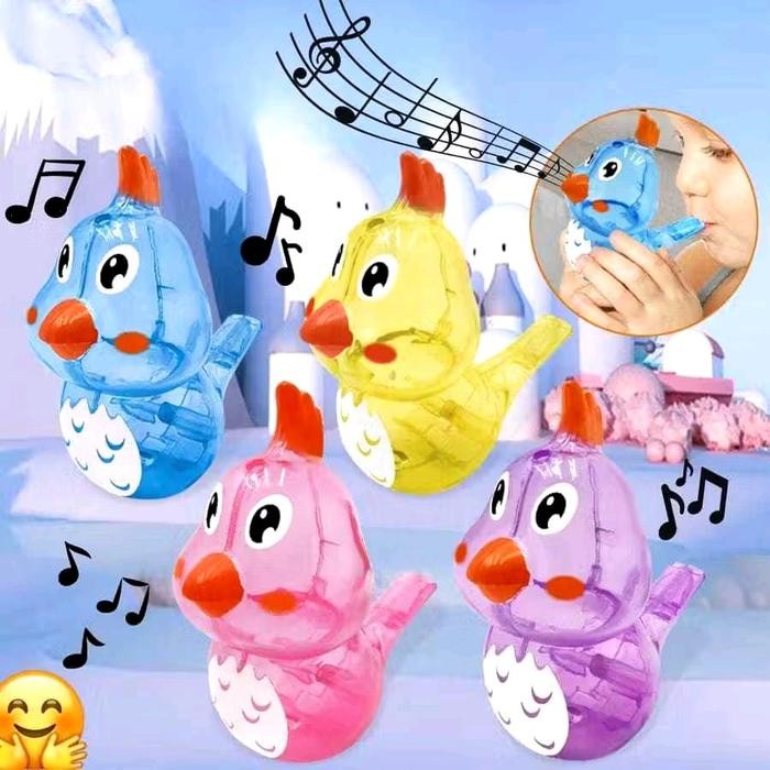 Mainan Anak Peluit Burung while bird Edukasi Balita Terapi Wicara Bi / Mainan Edukasi Anak Peluit