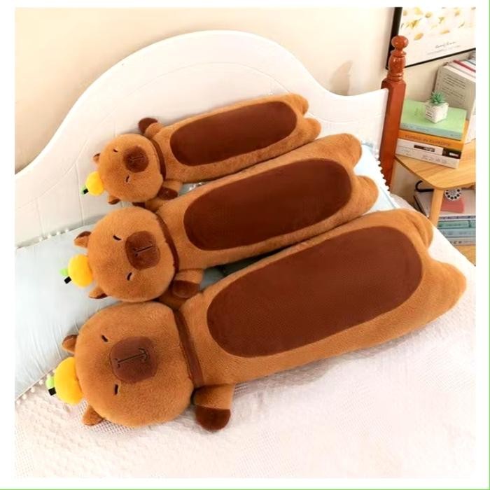 Jumbo 110 Cm. Boneka Bantal Guling Capybara.