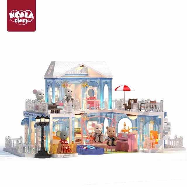 New koala diary crystall doll house, mainan rumah boneka, koala diary