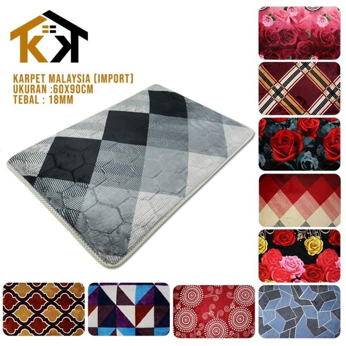 (KK)KARPET MALAYSIA IMPORT UKURAN 60X90CM High Quality