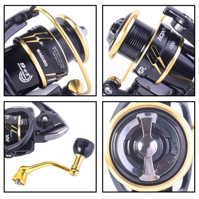 Menarik Reel Maguro Idx1.0 Power Handle Mega Gear 800 S/D 3000 Empang Kolam Sungai ~ Indonesia
