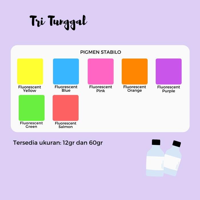 Expert Pigmen 60gr Pewarna Stabilo Sablon / Resin / Cat Tembok Biang Tinta