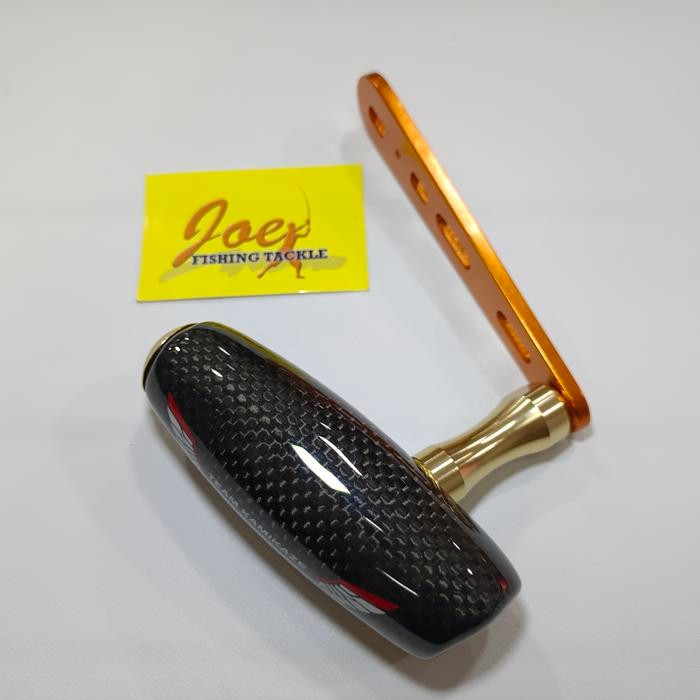 Menarik Handle Ori Hc Series + Knob Tbar Carbon Reel Overhead Xtreme Jigger