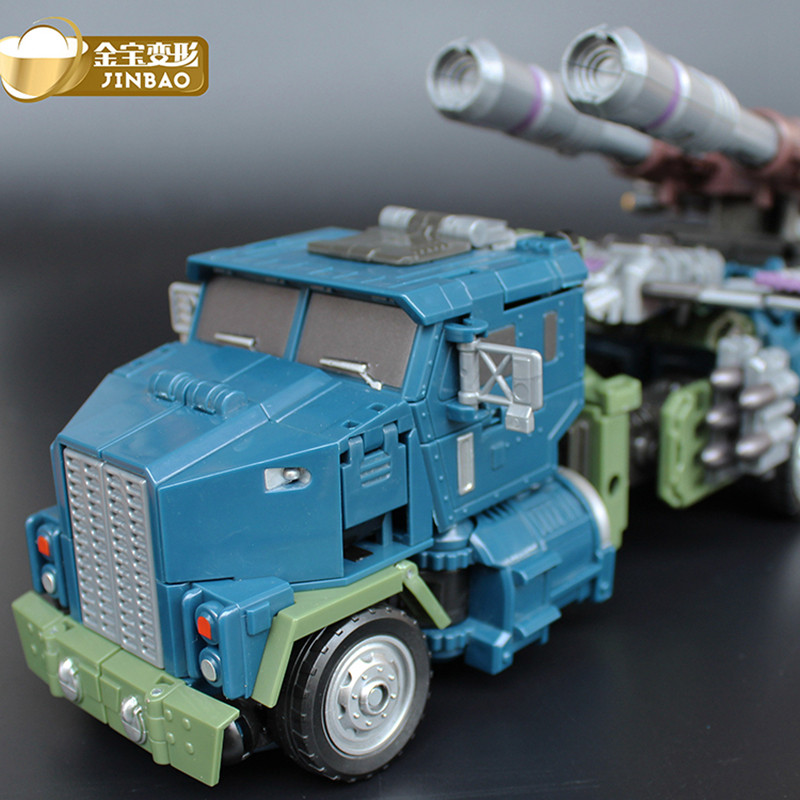 JinBao Bruticus Transformation Cool Anime 5 in 1 Action Figure Robot Car Military Tank Model Toys