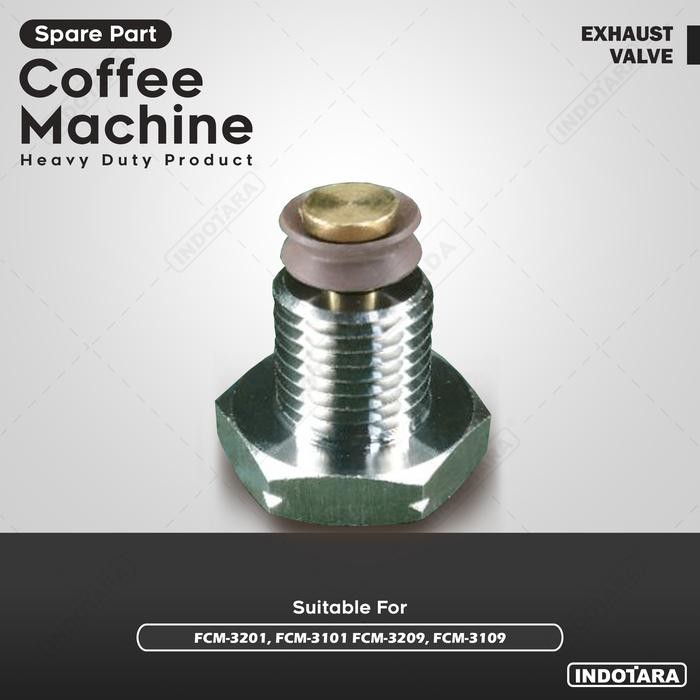 EXHAUST VALVE FOR FERRATTI FERRO FCM-3101, 3201, 3109, 3209