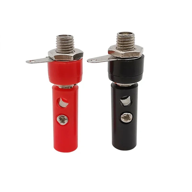 10Pair 4mm Banana Plug Male and Female Banana Jack Panel Mount Banana Socket Terminal Connector