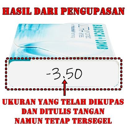 Bausch And Lomb Ultra Softlen Bening Bulanan Silicone Hydrogel