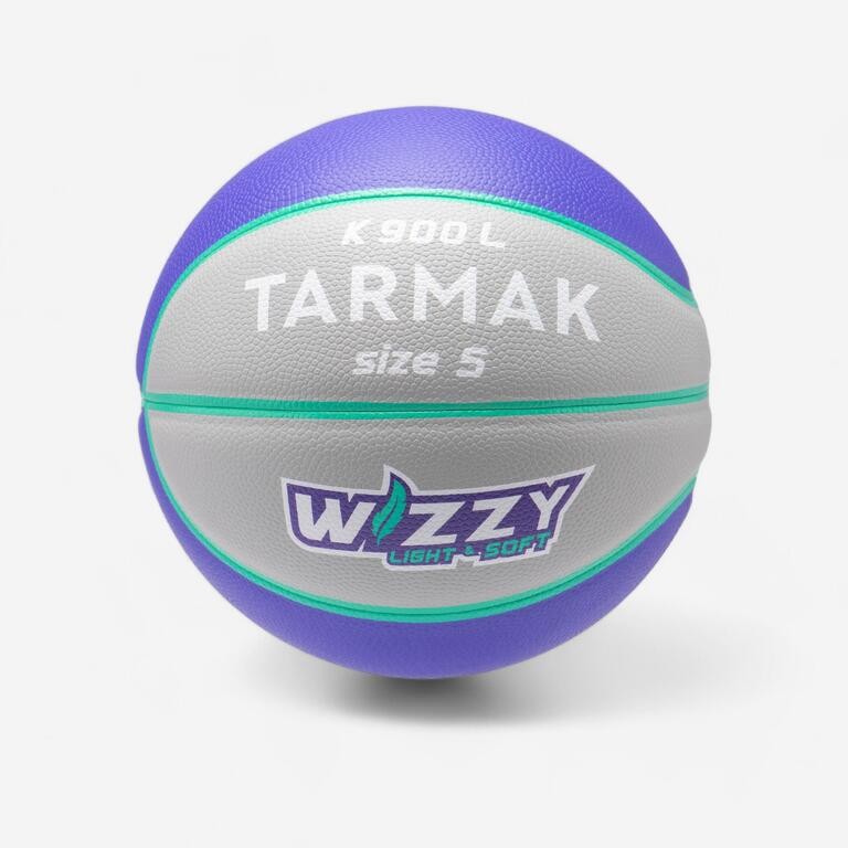 Decathlon TARMAK Bola Basket Wizzy K900 - Abu-abu/Ungu - 8771090