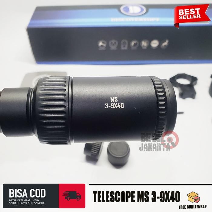 Underarmourshoop - Teleskop Discovery 3-9X40 Ms Discovery Tube 25 Tahan Getar Terbaru