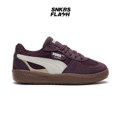 PUMA Palermo Moda Surrealc Midnight Plum Gum Sepatu Sneakers Wanita - 39785402 - Size 37