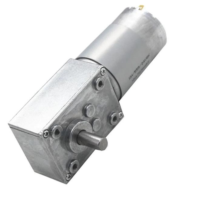 5840-555 Permanent Magnet DC Worm Gear Motor Remote Control Curtain